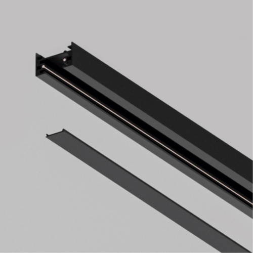 Однофазная система Arte lamp A540106С ДЕКОРАТИВНАЯ ВСТАВКА ДЛЯ ОДНОФАЗНОГО ШИНОПРОВОДА чёрная, 1м для A540106, A540206, A540306