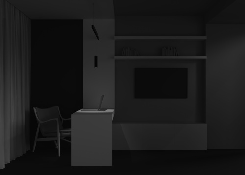 Трековый подвесной светильник Technical TR041-2-12W4K-B