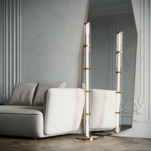 Напольный светильник латунь Eurosvet 80537/1