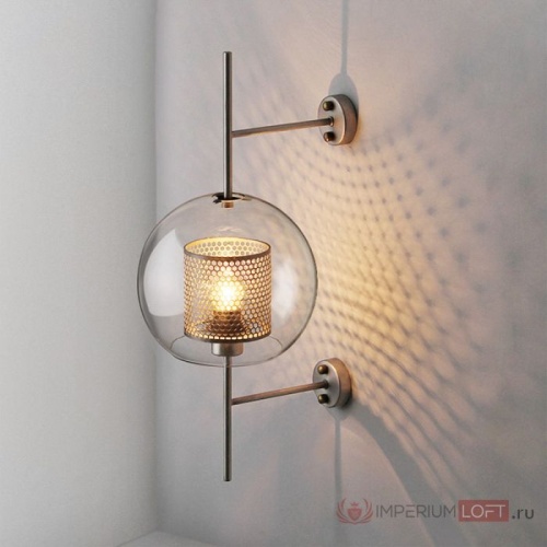 Настенный Светильник Catch Wall Ball L58 Brass от Imperiumloft 189443-26