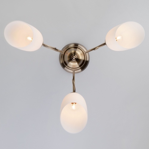 Потолочный светильник Eurosvet 30107/3 античная бронза