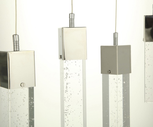 Подвес Kink Light Аква хром w63*7 08510-5AS(4000K)