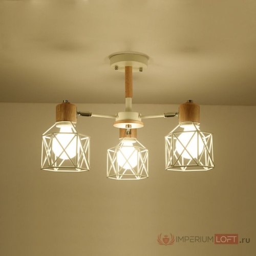 Потолочная Люстра Corf B3 Green 5 Lamps от Imperiumloft 189483-26