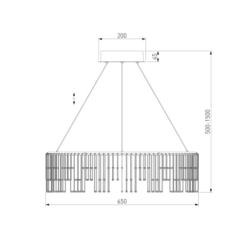  Bogate's 454/1/ подвесной светильник