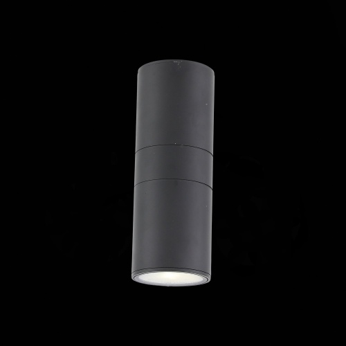 SL074.411.02 Светильник уличный настенный ST-Luce Черный/Черный LED 2*8W 4000K TUBO