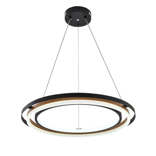 Подвесной светильник Escada 10248/2 LED*82W Black/Wood