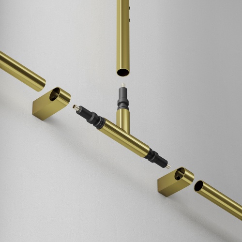 Комплектующие для систем освещения с токоведущими элементами Technical CA007TC-BS