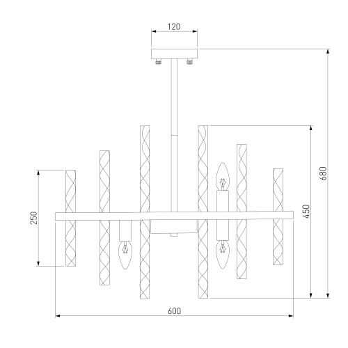 Потолочный светильник Bogate's 368/9