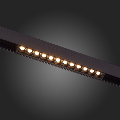 ST361.446.12 Магнитный трековый светильник Черный LED 1*12W 4000K 1 009Lm Ra&gt;90 36° IP20 L222xW22xH4 SKYLINE 48