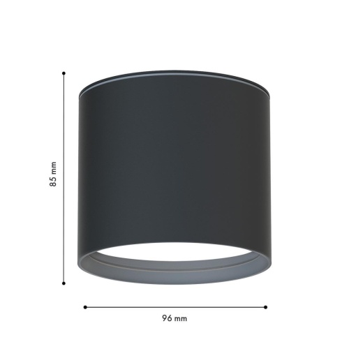 Уличный накладной светильник Favourite 4663-1U, уличный светильник, D96xH85, 1xGX53LEDx15W, IP54, excluded