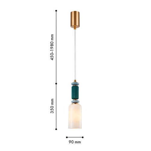 Подвес F-Promo 4774-1P, подвес, D90xH450/1980, 1xE14x40W, excluded