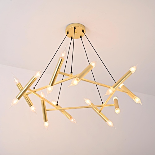 Подвесной Светильник Jonathan Browning Le Pentagone Chandelier 20 Light от Imperiumloft 123487-22
