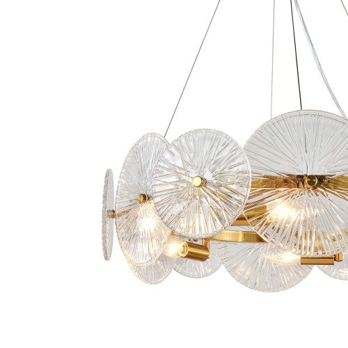 Подвесной светильник 12021/6P Brass V000604 INDIGO