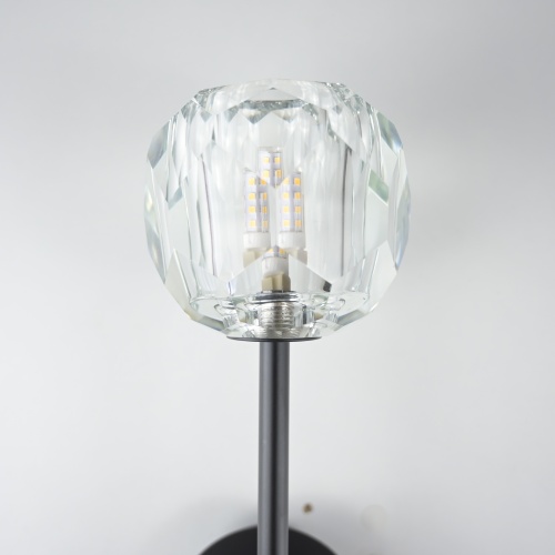 Бра RH Boule de Cristal Long Sconce Black 73687-22