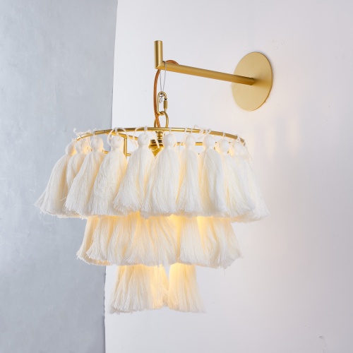 Настенный светильник TASSEL WALL Бежевый 141055-26