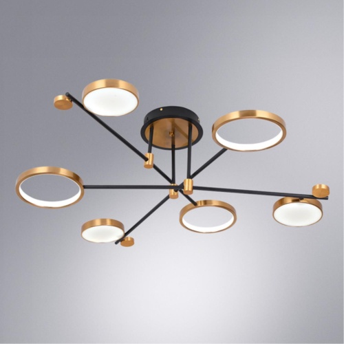 Потолочная люстра Arte lamp A1364PL-6PB СВЕТИЛЬНИК ПОТОЛОЧНЫЙ