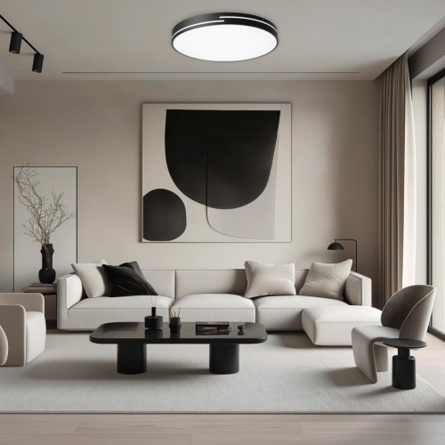 CL72495GL1 Купер Лайн Черный Св-к Потол. с RGB