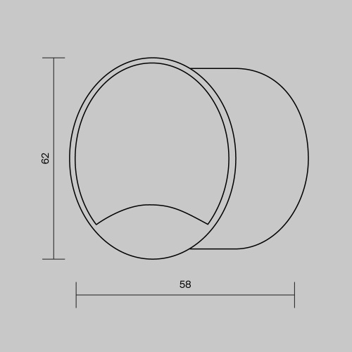 Уличный встраиваемый светильник Outdoor O035-L3B3K