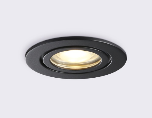 TN1151 BK черный IP44 GU5.3 D85*28_AMB