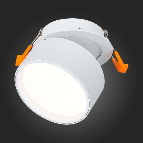 ST651.548.09 Встраиваемый поворотный светильник Белый LED 1*9W 4000K 720Lm Ra&gt;90 120° IP20 D85xH68 1 Встраиваемые светильники