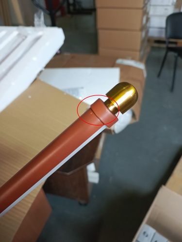 utsenka-SL6225.303.10 Светильник подвесной ST-Luce Латунь/Терракотовый, Белый LED 10*6,5W 3000K БРИК