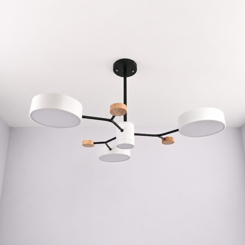Люстра на штанге MEADE 4 lamps White 207854-26
