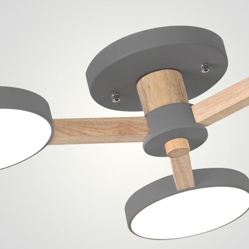 Потолочная люстра TURNA 3 Gray 178332-26