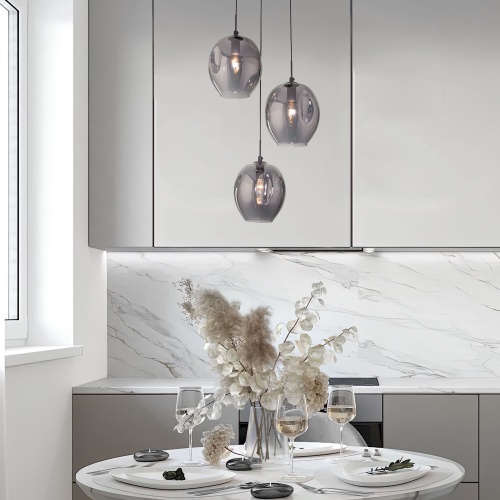 Подвесной светильник Eurosvet 50195/3 черный жемчуг