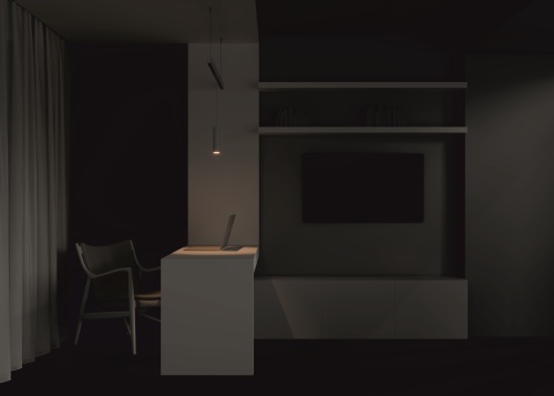 Трековый подвесной светильник Technical TR041-2-12W4K-W