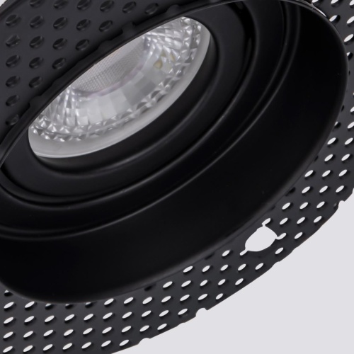 Врезной светильник под штукатурку Favourite 4535-1C, врезной светильник под штукатурку, D125xH36, cutout:D80, 1xGU10x35W, IP20, excluded