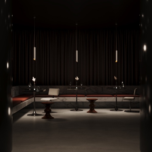 Подвесной светильник Maytoni P044PL-01-40GU10-W