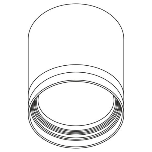 CL002C11 Hardy Черный Св-к Потолочный