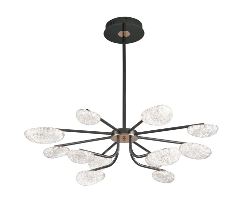 Люстра Kink Light димм. Юнни черный жемчуг 07693-12PA,29