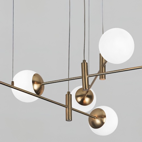 Подвесной светильник Eurosvet 70146/6 латунь Smart