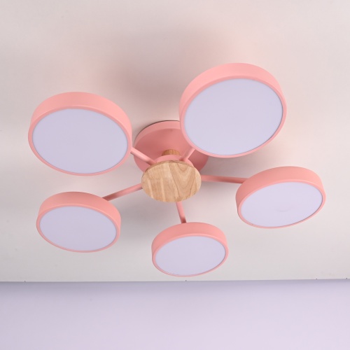 Потолочная люстра MOVE 5 Pink 178251-26