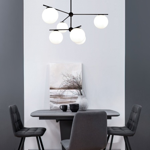 Потолочный светильникчерный Smart Eurosvet 60147/6