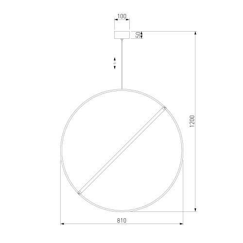 Подвесной светильник Eurosvet 90283/1 хром
