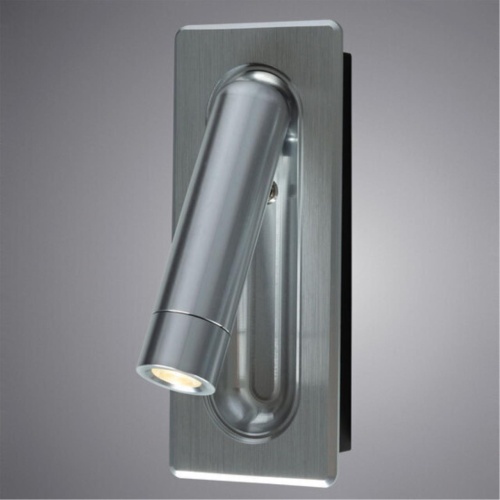 Бра Arte lamp A8236AP-1SI СВЕТИЛЬНИК НАСТЕННЫЙ