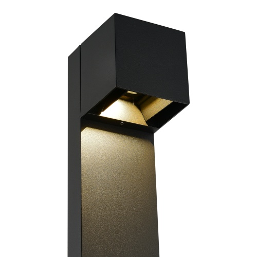 SL9513.405.01 Светильник уличный наземный ST-Luce черный/черный LED 1*12W 2700K BRIK