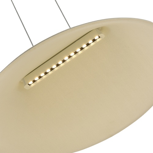SL3001.713.01 Светильник подвесной ST-Luce Бежевый,Белый/Бежевый,Белый LED 1*12W SENTITO