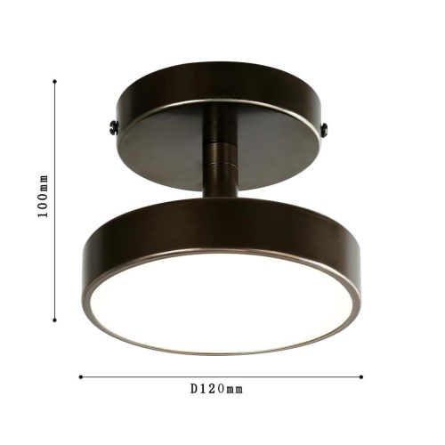Потолочный светильник F-Promo 3060-1P, потолочный светильник, D120xH100, LEDx10W, 800LM, 4000K, included