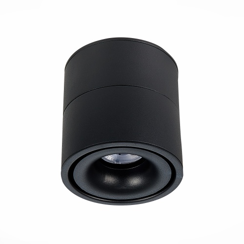 ST652.442.12 Светильник потолочный Черный LED 1*12W 4000K 1 000Lm Ra>90 36° IP20 D100xH105 170-240V Накладные светильники