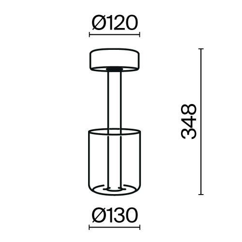 Аккумуляторный светильник Maytoni MOD229TL-L3B3K3