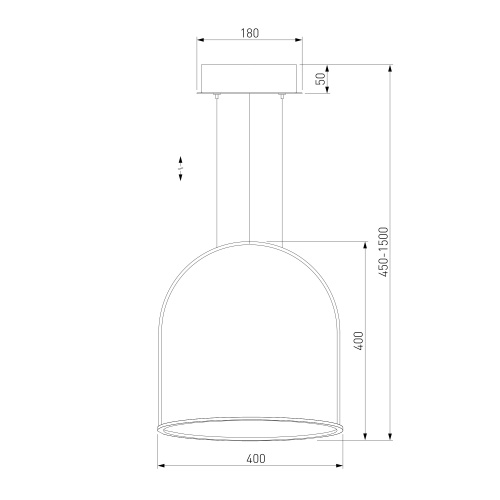 Подвесной светильник Eurosvet 90322/1 белый