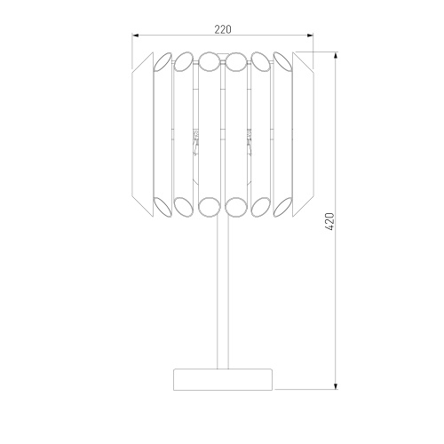 Настольный светильник Bogate's 01124/3