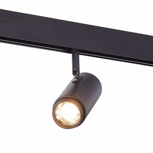 ST357.436.06 Магнитный трековый светильник ZOOM Черный LED 1*6W 3000K 667Lm Ra&gt;80 10-60° IP20 L137xW SKYLINE 48