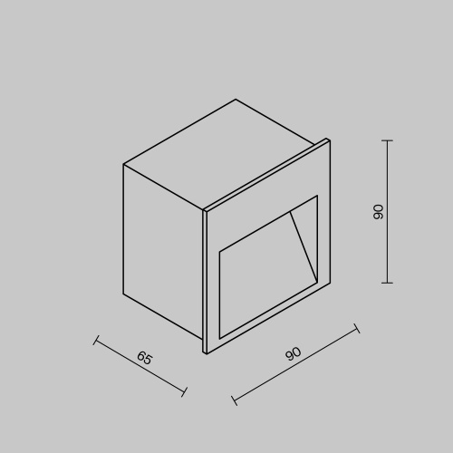 Подсветка для лестниц Outdoor O512SL-L3B3K1