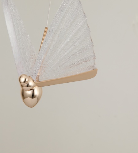 Подвес Kink Light Баттерфляй золото Led 8W 08444-1B,33