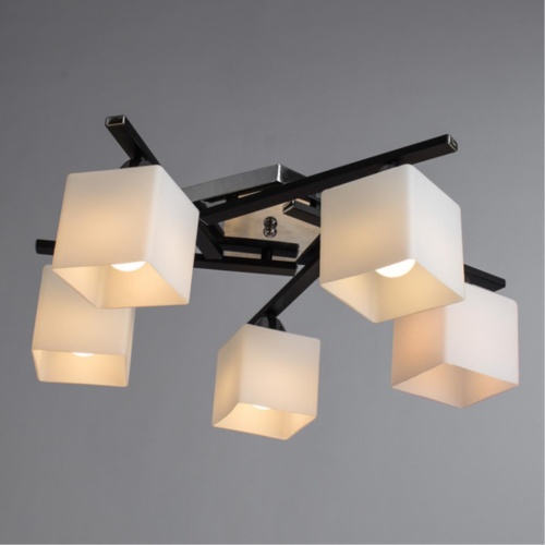 Потолочная люстра Arte lamp A8165PL-5BK СВЕТИЛЬНИК ПОТОЛОЧНЫЙ