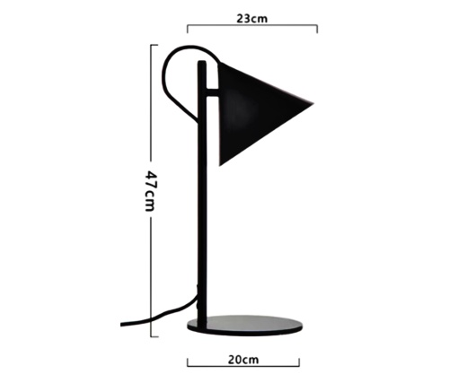 Настольная Kink Light лампа Райви черный 08482-T,19